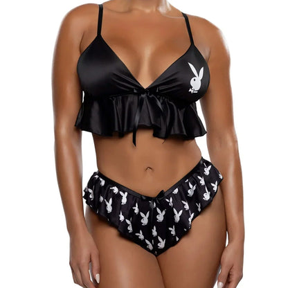 Playboy Flutter Bunny 2-Piece Lounge Set