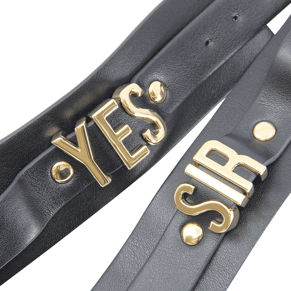 Love In Leather Yes Sir handcuffs