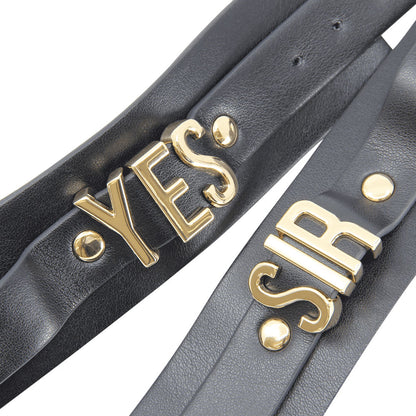 Love In Leather Yes Sir handcuffs