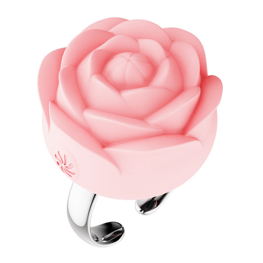 The Pleasure Company Fiore Vibrating Rose Ring