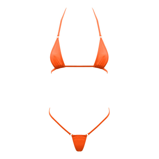 Love In Leather Micro Bikini