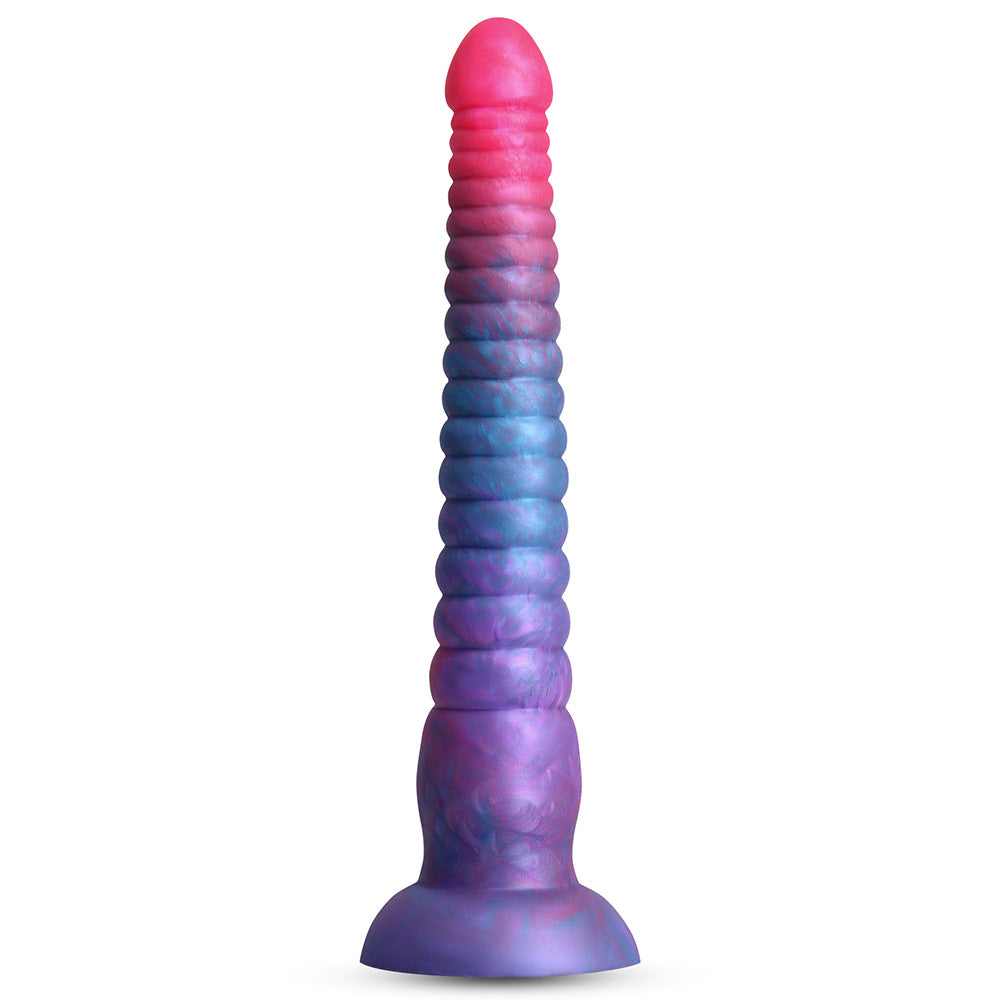 NS Novelties Colours Stacked 9 Inch Suction Cup Dildo