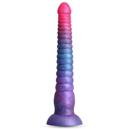 NS Novelties Colours Stacked 9 Inch Suction Cup Dildo