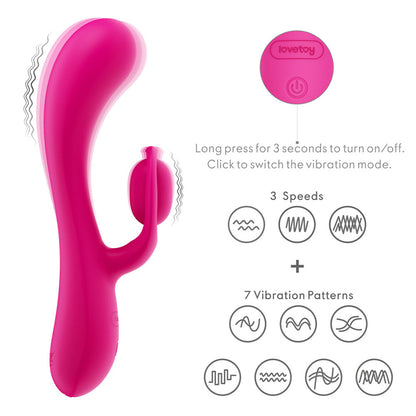 Lovetoy L'Allure Orbit Rabbit Vibrator