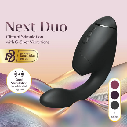 Womanizer Next Duo Air Pulse Rabbit Vibrator