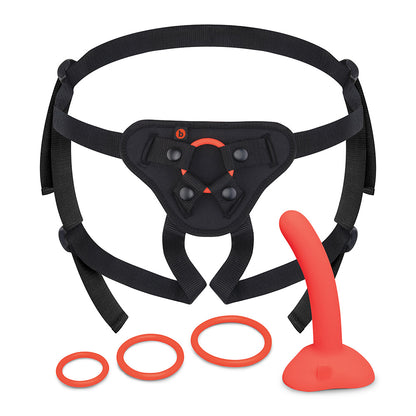 b-Vibe Beginners Strap-on Harness Set with 5 Inch Peg