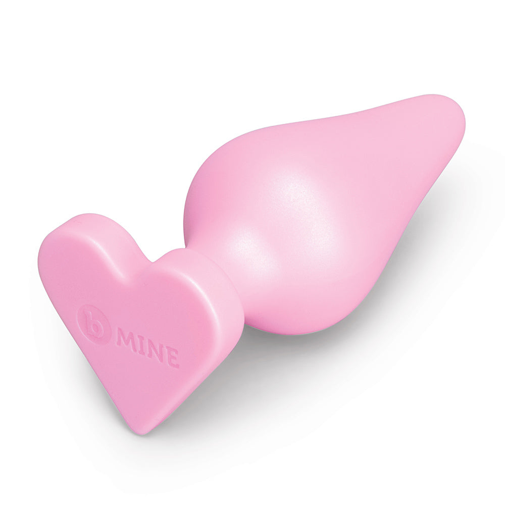 b-Vibe Butties B-Mine Heart Base Butt Plug