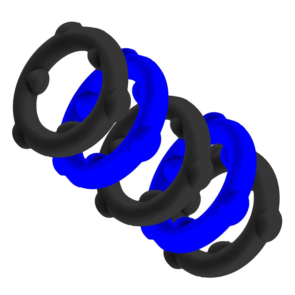 OxBalls Gearheads 5-Pack Cock Rings