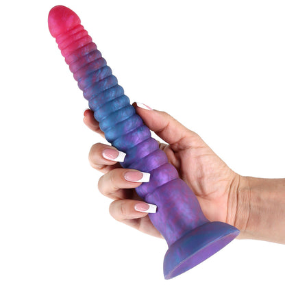 NS Novelties Colours Stacked 9 Inch Suction Cup Dildo