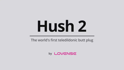 Lovense Hush 2 Vibrating Butt Plug