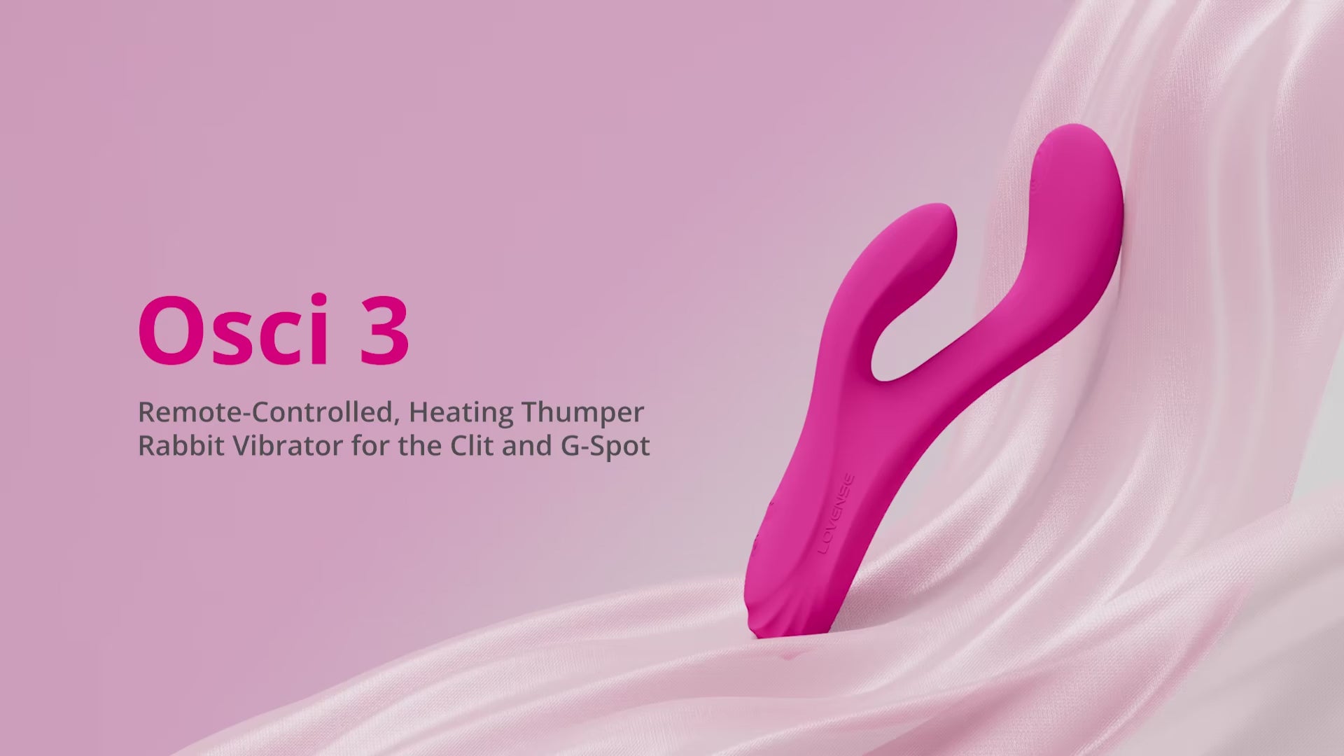 Lovense Osci 3 Rabbit Vibrator