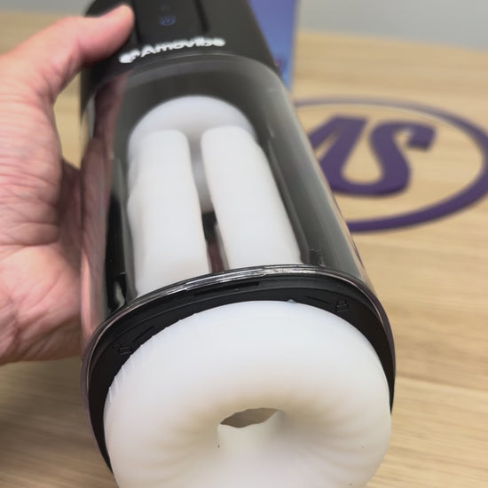 Amovibe Coco Auto Rubbing, Vibrating & Heating Masturbator