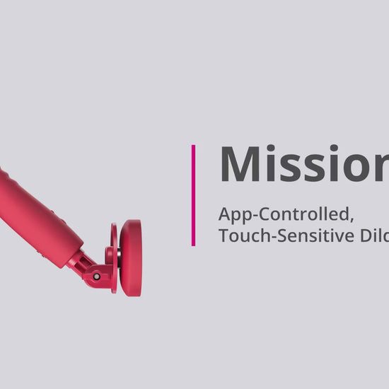 Lovense Mission 2 Touch-Sensitive Dildo Vibrator