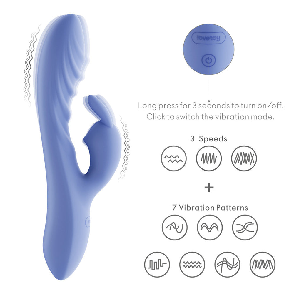 Lovetoy L'Allure Swirl Rabbit Vibrator