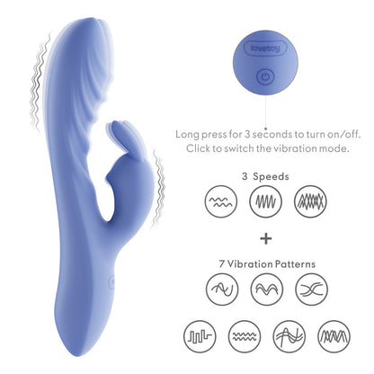 Lovetoy L'Allure Swirl Rabbit Vibrator