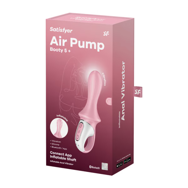 Satisfyer Air Pump Booty 5+ Air Pulse Vibrator