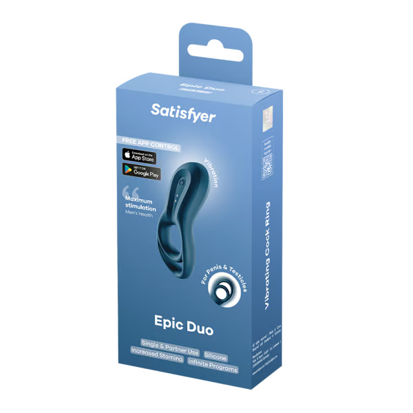 Satisfyer Epic Duo Double Cock Ring