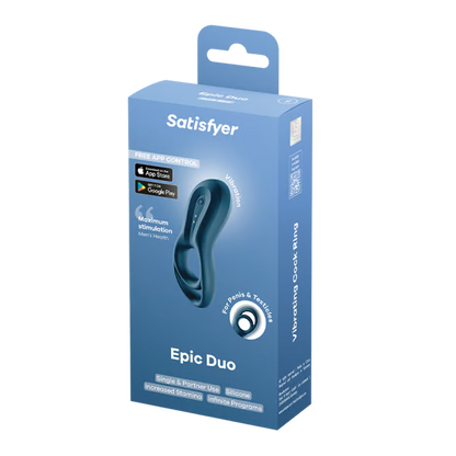 Satisfyer Epic Duo Double Cock Ring