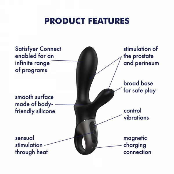 Satisfyer Heat Climax+ Warming Prostate Vibrator