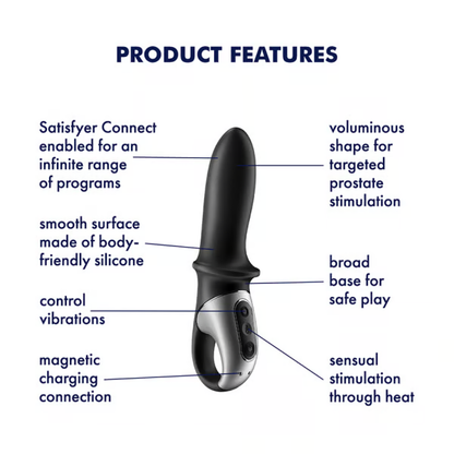 Satisfyer Heat Passion Warming Anal Vibrator