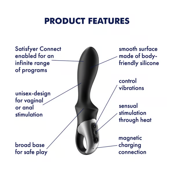 Satisfyer Heat Climax Anal Vibrator
