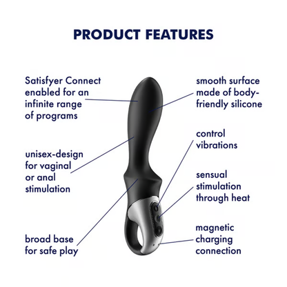 Satisfyer Heat Climax Anal Vibrator
