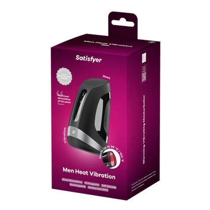 Satisfyer Heat Vibration Waterproof Vibrating Stroker