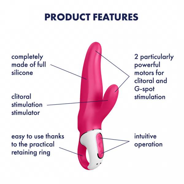 Satisfyer Mr Rabbit Clitoral G-Spot Vibrator
