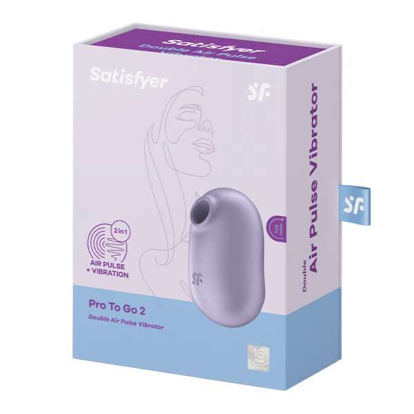 Satisfyer Pro To Go 2 Air-Pulse Clitoral Stimulator