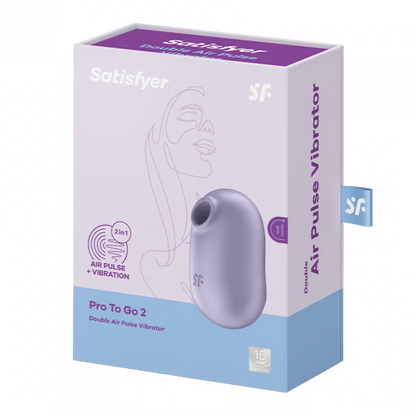 Satisfyer Pro To Go 2 Air-Pulse Clitoral Stimulator
