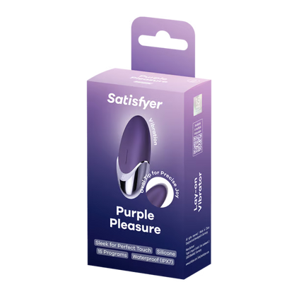 Satisfyer Purple Pleasure Lay-On Vibrator