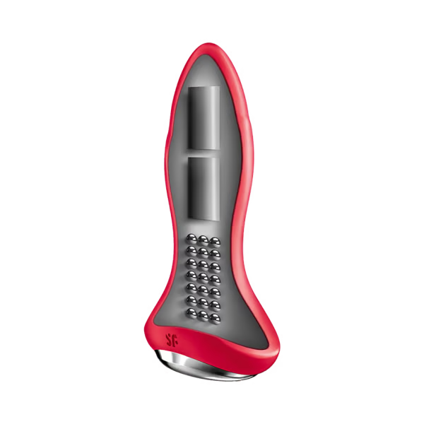 Satisfyer Rotator Plug 1 App Controlled Vibrating Butt Plug - Red