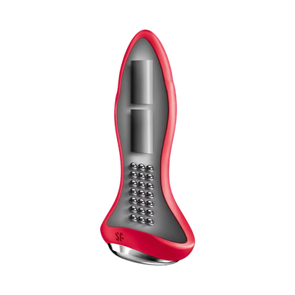 Satisfyer Rotator Plug 1 App Controlled Vibrating Butt Plug - Red