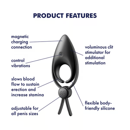 Satisfyer Sniper Vibrating Rechargeable Cock Ring