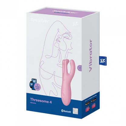 Satisfyer Threesome 4 App-Controlled Lay-On Vibrator