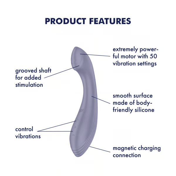 Satisfyer G-Force G-Spot Rechargeable Vibrator
