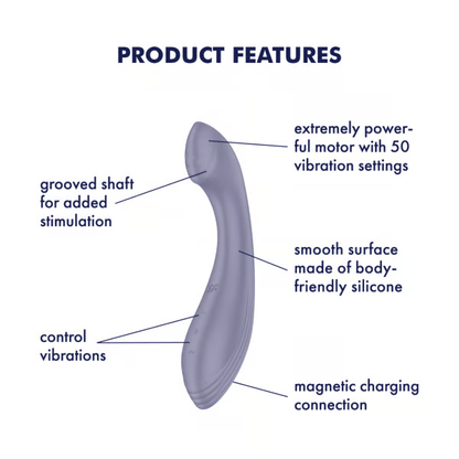 Satisfyer G-Force G-Spot Rechargeable Vibrator