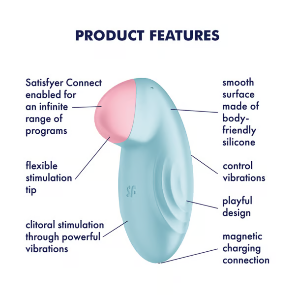 Satisfyer Tropical Tip Light App-Control Vibrator