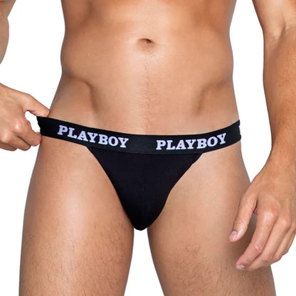 Playboy Mens Modal Gym Jockstrap