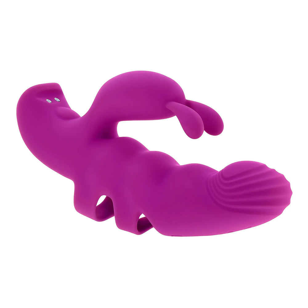 Playboy Pleasure Lend A Hand Rabbit Style Finger Vibrator
