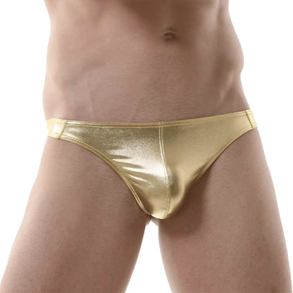 Love in Leather Mens Metallic G-String