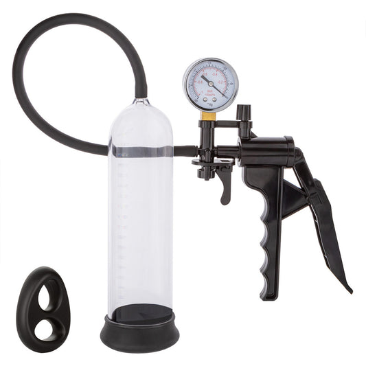 CalExotics Peak Magnified Gauged Penis Pump System