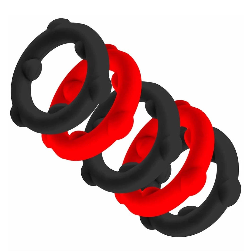 OxBalls Gearheads 5-Pack Cock Rings