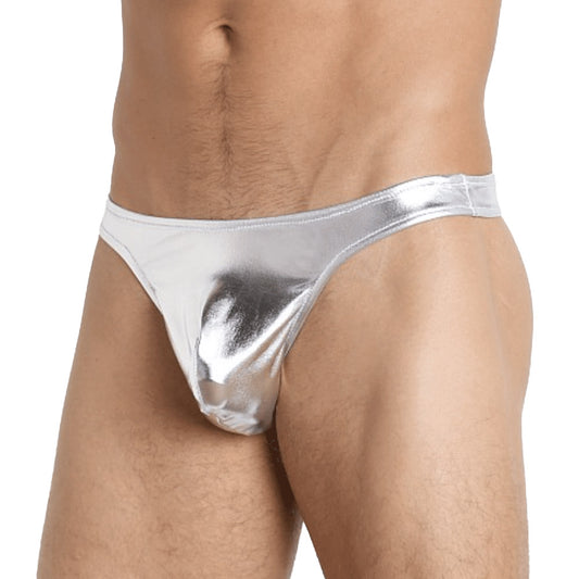 Love in Leather Mens Metallic G-String