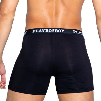 Playboy Mens Tuxedo Modal Classic Boxer Briefs