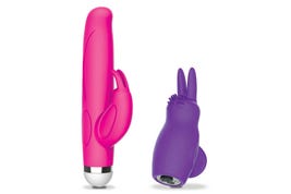 Mini Rabbit and Finger Rabbit Vibrator Set