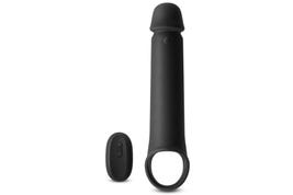 NS Novelties Renegade Brute Vibrating Penis Extender - Black