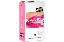 Four Seasons Naked Flavours Condoms 12 pack